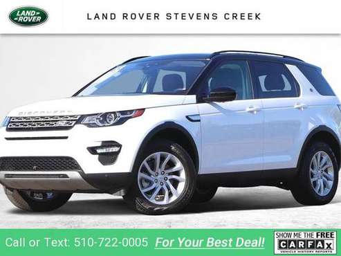 2018 Land Rover Discovery Sport HSE suv Fuji White - 38, 895 - cars for sale in San Jose, CA