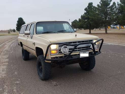 1984 Chevy Suburban 4x4 - cars & trucks - by owner - vehicle... for sale in Midland, TX