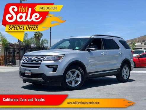 2018 Ford Explorer XLT AWD 4dr SUV EASY APPROVALS! - cars & trucks -... for sale in Spring Valley, CA