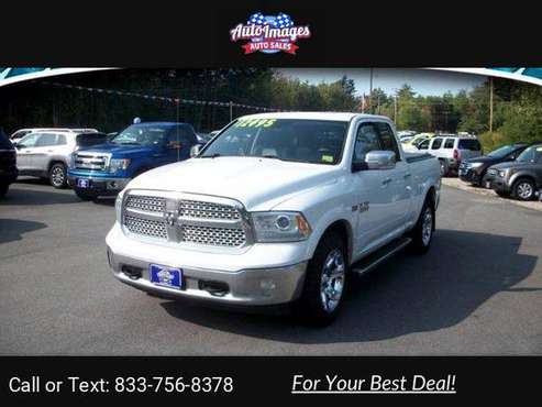 2013 Ram 1500 Laramie pickup White - cars & trucks - by dealer -... for sale in Rochester, NH