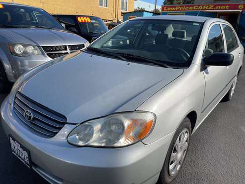 2003 Toyota Corolla LE - - by dealer - vehicle for sale in San Diego, CA