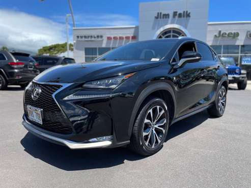 2015 LEXUS NX200T F SPORT! JUST ARRIVED! CLEAN CARFAX! - cars & for sale in Kahului, HI