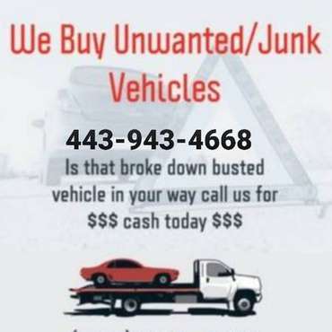 We Buy Unwanted Vehicles for sale in Baltimore, MD