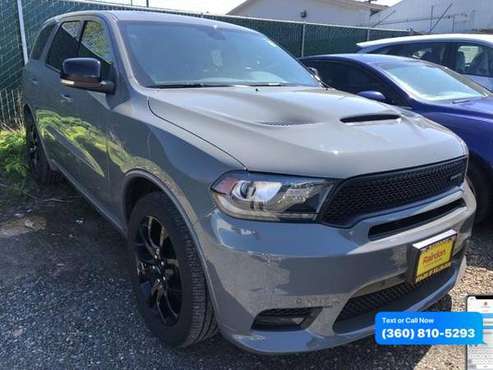 2019 Dodge Durango R/T - - by dealer - vehicle for sale in Bellingham, WA