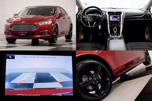 36 MPG HWY! CAMERA! 2016 Ford *FUSION SE* Sedan Red *BLUETOOTH* -... for sale in Clinton, MO