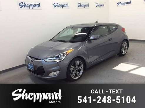 2013 Hyundai Veloster 3dr Cpe Man w/Black Int - cars & trucks - by... for sale in Eugene, OR