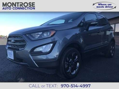 2018 Ford EcoSport SES - cars & trucks - by dealer - vehicle... for sale in MONTROSE, CO