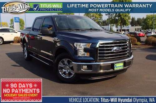 2015 Ford F-150 F150 Truck XLT Crew Cab - cars & trucks - by dealer... for sale in Olympia, WA