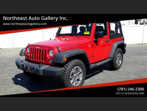 2014 Jeep Wrangler Rubicon 4x4 2dr SUV with - - by for sale in Wakefield, MA