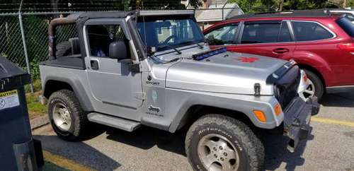 2001 Jeep Wrangler Sport - cars & trucks - by owner - vehicle... for sale in Claremont, NH