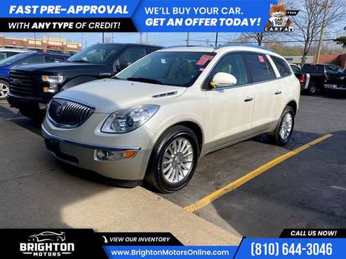 2012 Buick Enclave Leather Group AWD! AWD FOR ONLY 180/mo! - cars & for sale in Brighton, MI