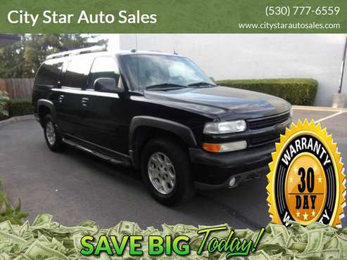 2005 Chevrolet Suburban 1500 4WD 4D SUV Clean Title 30 Days Warranty! for sale in Marysville, CA