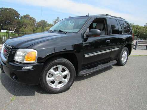 GMC 2005 Envoy SLT 4x4 Black 100K Loaded Immaculate In/Out - cars &... for sale in Baldwin, NY