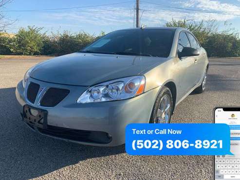 2008 Pontiac G6 GT 4dr Sedan EaSy ApPrOvAl Credit Specialist - cars... for sale in Louisville, KY