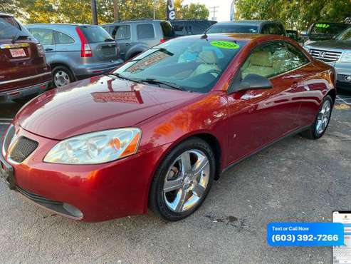 2009 Pontiac G6 GT 2dr Convertible w/1SA - Call/Text - cars & trucks... for sale in Manchester, MA