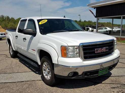 2008 GMC Sierra Crew Cab Z71 MAX 4WD, 143K, 6.0L V8, Auto, A/C, CD/SAT for sale in Belmont, MA