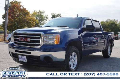 2013 GMC Sierra 1500 4WD Crew Cab 143.5" SLE - cars & trucks - by... for sale in SEARSPORT, ME