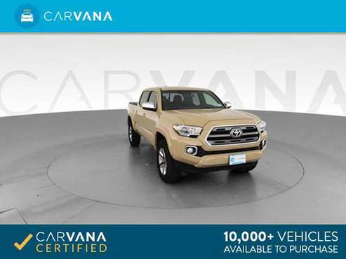 2016 Toyota Tacoma Double Cab Limited Pickup 4D 5 ft pickup Beige - for sale in Atlanta, NC