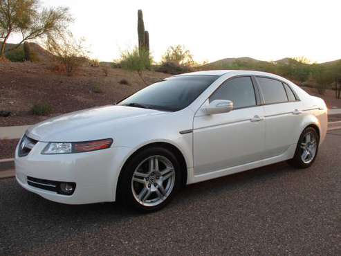 2007 ACURA TL 3.2 WITH NAVIGATION ** PEARL WHITE ** 101K MILES -... for sale in Phoenix, AZ