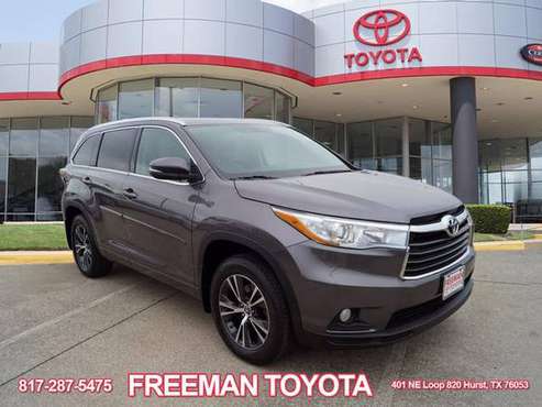 2016 Toyota Highlander XLE V6 AWD - Ask About Our Special Pricing! for sale in Hurst, TX