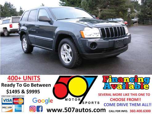 2007 Jeep Grand Cherokee 4WD 4dr Laredo - - by dealer for sale in Roy, WA