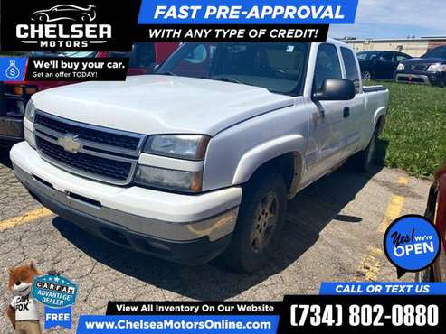 94/mo - 2006 Chevrolet Silverado 1500 LT 4WD! Extended 4 WD! Extended for sale in Chelsea, MI