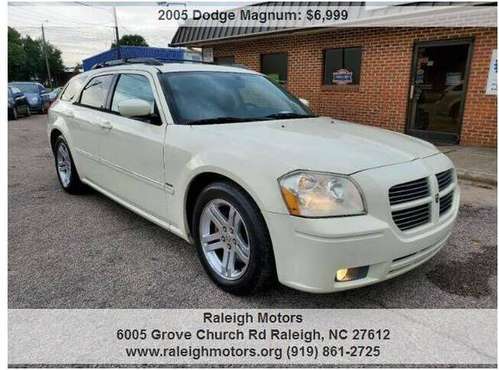 2005 Dodge Magnum R/T 348,862 Miles White - cars & trucks - by... for sale in Raleigh, NC