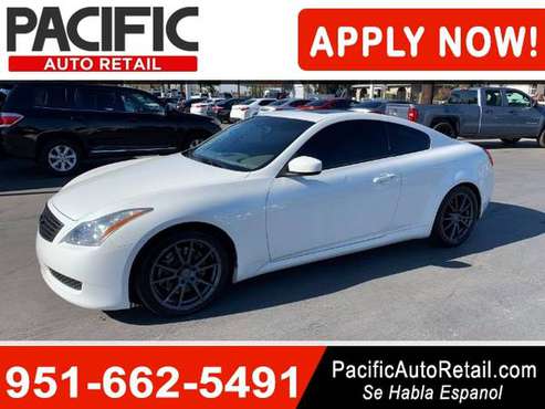 2009 INFINITI G37 Coupe (WE FINANCE ANYONE) - cars & trucks - by... for sale in Mira Loma, CA