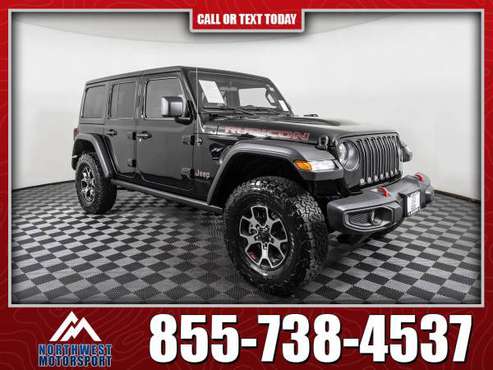 2021 Jeep Wrangler Unlimited Rubicon 4x4 - - by for sale in Pasco, OR