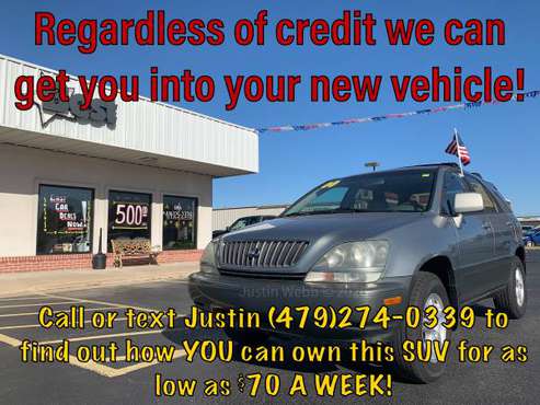 2000 Lexus RX 300 - Easy Approval! - 70 a week - cars & trucks - by... for sale in Springdale, AR