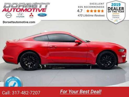 2020 Ford Mustang coupe Race Red - cars & trucks - by dealer -... for sale in Terre Haute, IN