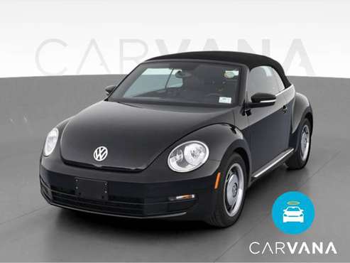 2014 VW Volkswagen Beetle 1.8T Convertible 2D Convertible Black - -... for sale in Phoenix, AZ