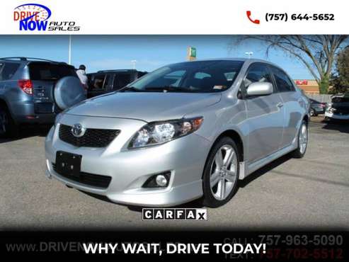 2009 Toyota Corolla XRS 5-Speed AT _!PRICED TO SELL TODAY!_ - cars &... for sale in Norfolk, VA
