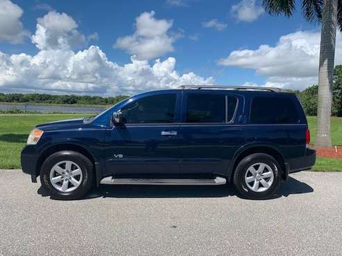 NISSAN ARMADA, FULL SIZE SUV, LEATHER,3RD ROW SEAT, GREAT CONDITION... for sale in Boca Raton, FL