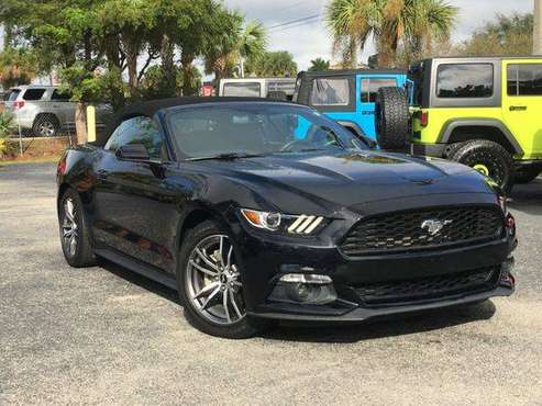 2017 Ford Mustang EcoBoost Premium Convertible Sale Priced for sale in Fort Myers, FL