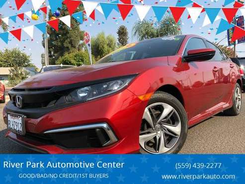 2019 Honda Civic LX 4dr Sedan CVT - cars & trucks - by dealer -... for sale in Fresno, CA