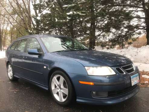 2006 SAAB 9-3 V6 AERO TURBO WAGON LOW MILES ROOF SUPER CLEAN! - cars... for sale in Minneapolis, MN