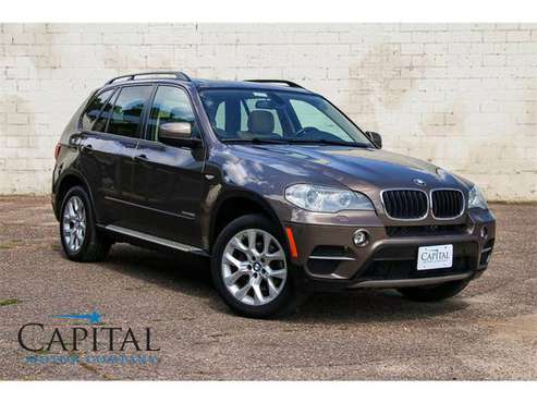 2012 BMW X5 TURBO Sport SUV with 3rd Row! Cold Weather Pkg too! for sale in Eau Claire, IA