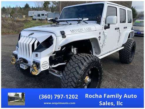 2013 Jeep Wrangler Unlimited Sahara Sport Utility 4D - cars & trucks... for sale in Sequim, WA