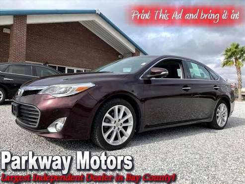 2013 Toyota Avalon 4dr Sdn XLE (Natl) - cars & trucks - by dealer -... for sale in Panama City, FL