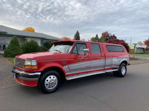 1995 Ford crew cap F-350 5-Speed manual 7.3L Power stroke diesel for sale in Keizer , OR