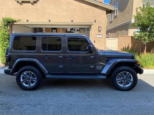 2018 Jeep Wrangler JL Unlimited Sahara Sport Utility 4WD - cars &... for sale in Ladera Ranch, CA