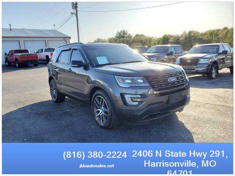 2017 Ford Explorer 4WD Sport SUV 4D Trades Welcome Financing Available for sale in Harrisonville, KS