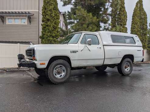 1984 Dodge Power wagon W350 4x4 1 Ton - cars & trucks - by owner -... for sale in Bend, OR