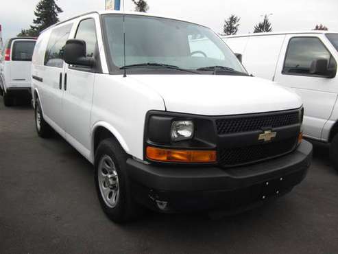 2013 Chevrolet 1500 (1/2 Ton) Cargo Van - cars & trucks - by dealer... for sale in Kent, WA