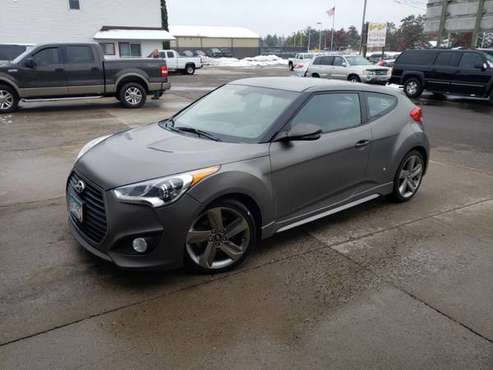 2013 Hyundai Veloster Turbo 3dr Coupe 6A - cars & trucks - by dealer... for sale in Cambridge, MN