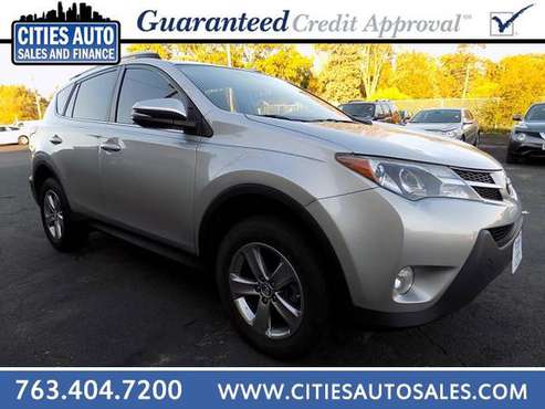 2015 TOYOTA RAV4 XLE ~ EZ FAST FINANCING FOR EVERYONE HERE! for sale in Crystal, MN