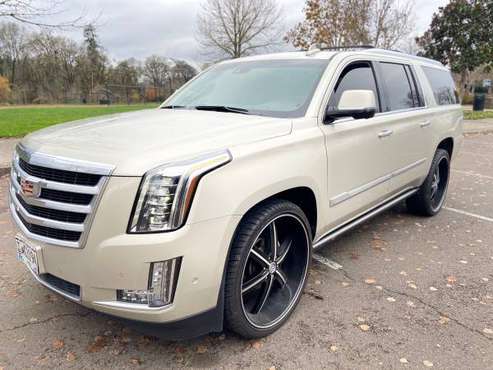 2017 Escalade ESV on 26 inch rims - cars & trucks - by dealer -... for sale in Hillsboro 97124, OR