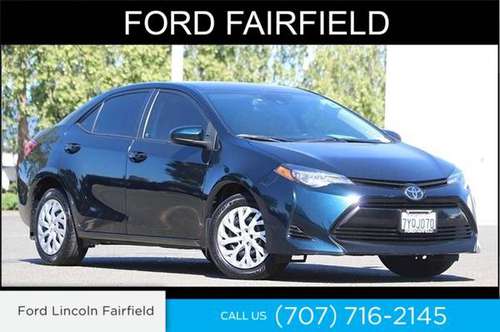 2017 Toyota Corolla L - - by dealer - vehicle for sale in Fairfield, CA