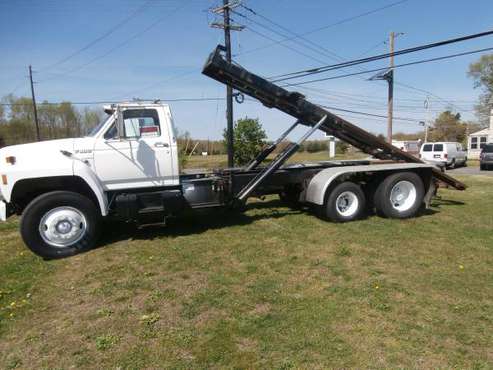 1988 Ford F800 Rolloff Truck for sale in SHAMONG, NJ